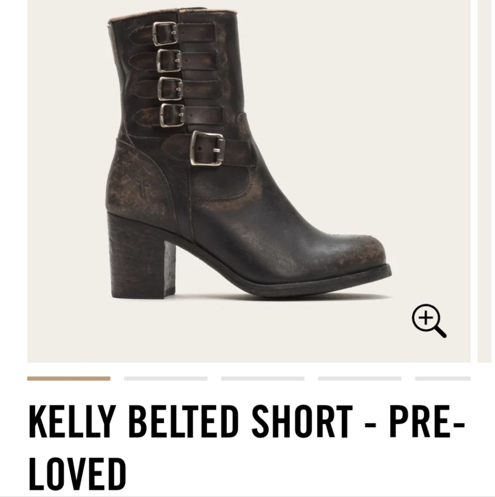 FRYE & CO Kelly Belted Short boot  9